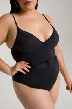 GOOD AMERICAN One-Pieces SHOWOFF ONE-PIECE | BLACK001