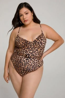 GOOD AMERICAN One-Pieces SHOWOFF ONE-PIECE | LEOPARD004