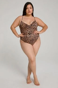 GOOD AMERICAN One-Pieces SHOWOFF ONE-PIECE | LEOPARD004