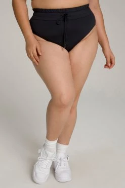 GOOD AMERICAN WAIST FRAMER BOTTOM | BLACK001