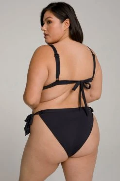 GOOD AMERICAN Bikini Tops SEXY BOOST BIKINI TOP | BLACK001