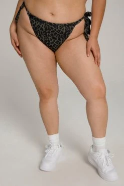 GA-SALE HIP HUGGER BOTTOM | SAGE LEOPARD005 Bikini Bottoms