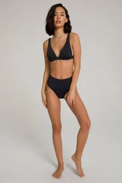 GOOD AMERICAN Bikini Bottoms GOOD WAIST BOTTOM | BLACK001