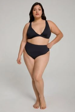 GOOD AMERICAN Bikini Bottoms GOOD WAIST BOTTOM | BLACK001