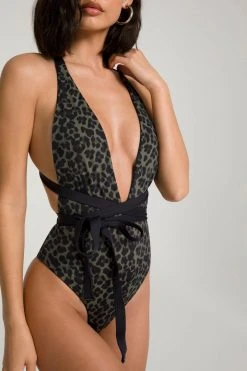 GOOD AMERICAN DIP DIVE ONE-PIECE | BLACK001