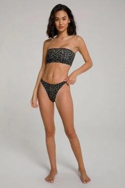 GOOD AMERICAN BETTER REVERSIBLE BIKINI BOTTOM | LEOPARD004