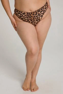 GOOD AMERICAN BETTER REVERSIBLE BIKINI BOTTOM | LEOPARD004