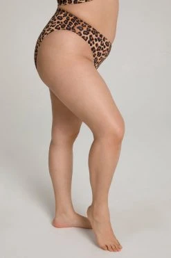 GOOD AMERICAN BETTER REVERSIBLE BIKINI BOTTOM | LEOPARD004