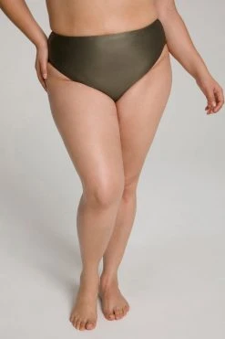 GOOD AMERICAN Bikini Bottoms HIGH SHINE GOOD WAIST BOTTOM | BLACK001