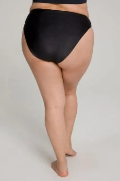 GOOD AMERICAN HIGH SHINE BETTER BIKINI BOTTOM | BLACK001 Bikini Bottoms