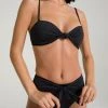 GOOD AMERICAN WAIST CINCHER BOTTOM | BLACK001 Bikini Bottoms