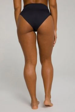 GOOD AMERICAN WAIST CINCHER BOTTOM | BLACK001 Bikini Bottoms