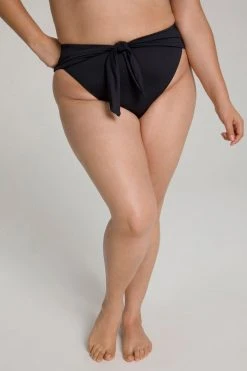 GOOD AMERICAN WAIST CINCHER BOTTOM | BLACK001 Bikini Bottoms