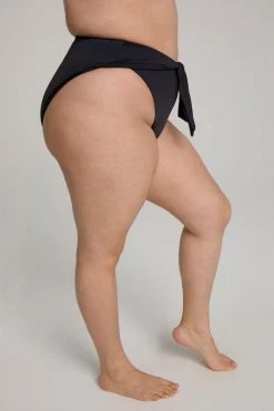 GOOD AMERICAN WAIST CINCHER BOTTOM | BLACK001 Bikini Bottoms