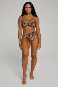 GOOD AMERICAN WAIST CINCHER BOTTOM | LEOPARD004