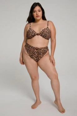 GOOD AMERICAN WAIST CINCHER BOTTOM | LEOPARD004