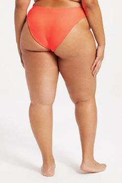 Discount 😉 GOOD AMERICAN Bikini Bottoms BETTER CHEEKY BOTTOM | HOT CORAL001 😀 27 GOOD AMERICAN Bikini Bottoms BETTER CHEEKY BOTTOM | HOT CORAL001