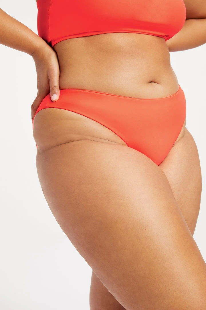 Discount 😉 GOOD AMERICAN Bikini Bottoms BETTER CHEEKY BOTTOM | HOT CORAL001 😀 11 GOOD AMERICAN Bikini Bottoms BETTER CHEEKY BOTTOM | HOT CORAL001