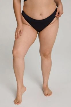 GOOD AMERICAN Bikini Bottoms BETTER CHEEKY BOTTOM | BLACK001