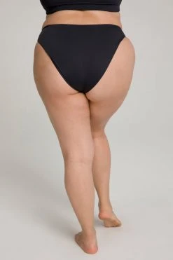 GOOD AMERICAN Bikini Bottoms BETTER CHEEKY BOTTOM | BLACK001