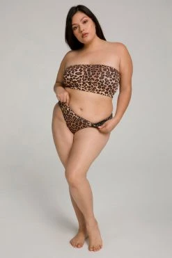 GOOD AMERICAN BETTER CHEEKY BOTTOM | LEOPARD004