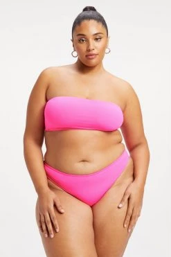 GOOD AMERICAN BETTER BAND TOP | HOT PINK002 Bikini Tops