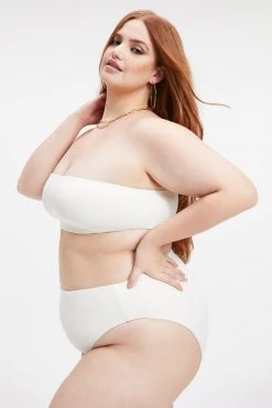 GOOD AMERICAN Bikini Tops BETTER BAND TOP | IVORY001