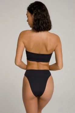 GOOD AMERICAN BETTER BAND TOP | BLACK001 Bikini Tops