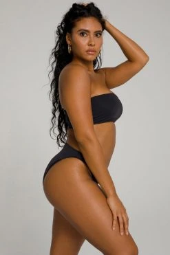 GOOD AMERICAN BETTER BAND TOP | BLACK001 Bikini Tops