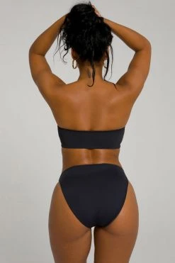 GOOD AMERICAN BETTER BAND TOP | BLACK001 Bikini Tops