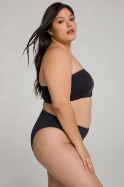 GOOD AMERICAN BETTER BAND TOP | BLACK001 Bikini Tops