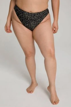 Deals ❤️ GOOD AMERICAN 🎁 Bikini Bottoms MATTE GOOD WAIST CHEEKY | LEOPARD004 ❤️ 33 GOOD AMERICAN Bikini Bottoms MATTE GOOD WAIST CHEEKY | LEOPARD004