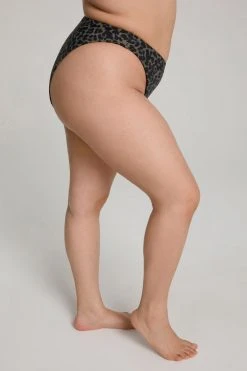 Deals ❤️ GOOD AMERICAN 🎁 Bikini Bottoms MATTE GOOD WAIST CHEEKY | LEOPARD004 ❤️ 34 GOOD AMERICAN Bikini Bottoms MATTE GOOD WAIST CHEEKY | LEOPARD004