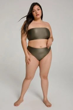 GA-SALE HIGH SHINE GOOD WAIST CHEEKY | SAGE001