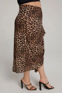 GOOD AMERICAN SUN & SAND SARONG | LEOPARD004