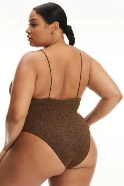 GA-SALE Good '90s SPARKLE RIB '90S SUIT | CHOCOLATE003