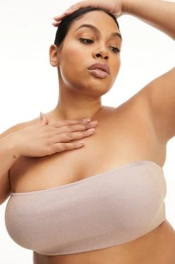 GA-SALE SPARKLE RIB BETTER BAND TOP | LILAC001 Bikini Tops