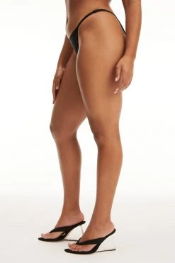 GOOD AMERICAN Bikini Bottoms PERFECT FIT BOTTOM | BLACK001