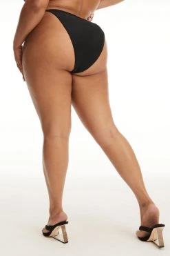 GOOD AMERICAN Bikini Bottoms PERFECT FIT BOTTOM | BLACK001
