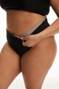 Flash Sale โค๏ธ GOOD AMERICAN GOOD WAIST BOTTOM | BLACK001 ๐ 35 GOOD AMERICAN GOOD WAIST BOTTOM | BLACK001