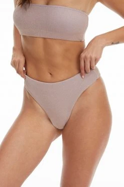 Budget ❤️ GA-SALE SPARKLE RIB GOOD WAIST CHEEKY BOTTOM | LILAC001 🥰 Bikini Bottoms ⭐ 27 GA-SALE SPARKLE RIB GOOD WAIST CHEEKY BOTTOM | LILAC001 Bikini Bottoms