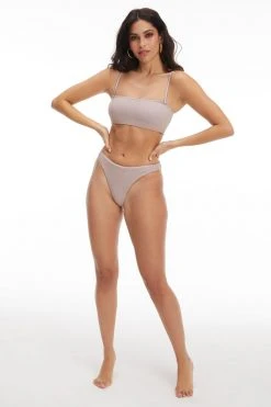 GA-SALE SPARKLE RIB BETTER BIKINI BOTTOM | LILAC001