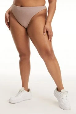 GA-SALE SPARKLE RIB BETTER BIKINI BOTTOM | LILAC001