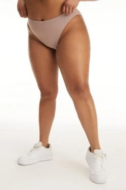 GA-SALE SPARKLE RIB BETTER BIKINI BOTTOM | LILAC001