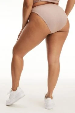 GA-SALE SPARKLE RIB BETTER BIKINI BOTTOM | LILAC001