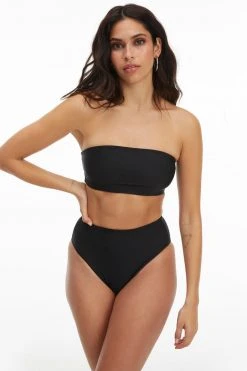 GA-SALE BETTER BAND TOP | BLACK001 Bikini Tops