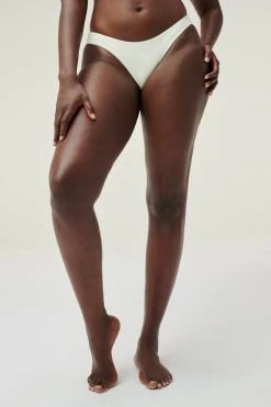 GOOD AMERICAN RIB BETTER CHEEKY BOTTOM | IVORY001 Bikini Bottoms