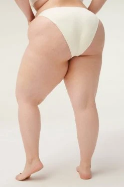 GOOD AMERICAN RIB BETTER CHEEKY BOTTOM | IVORY001 Bikini Bottoms