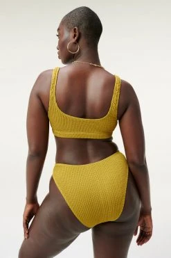 GA-SALE Bikini Tops ALWAYS FITS SCOOP TOP | DIRTY OLIVE001