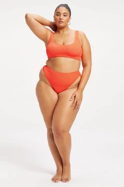 Best Pirce ๐ฅ GOOD AMERICAN Bikini Tops ALWAYS FITS SCOOP TOP | HOT CORAL001 ๐ 18 GOOD AMERICAN Bikini Tops ALWAYS FITS SCOOP TOP | HOT CORAL001